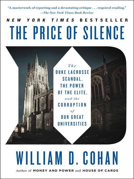Title details for The Price of Silence by William D. Cohan - Available